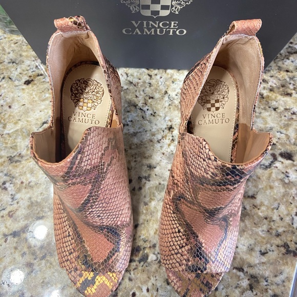 Vince Camuto Allana Snake Skin Bootie - Picture 7 of 11